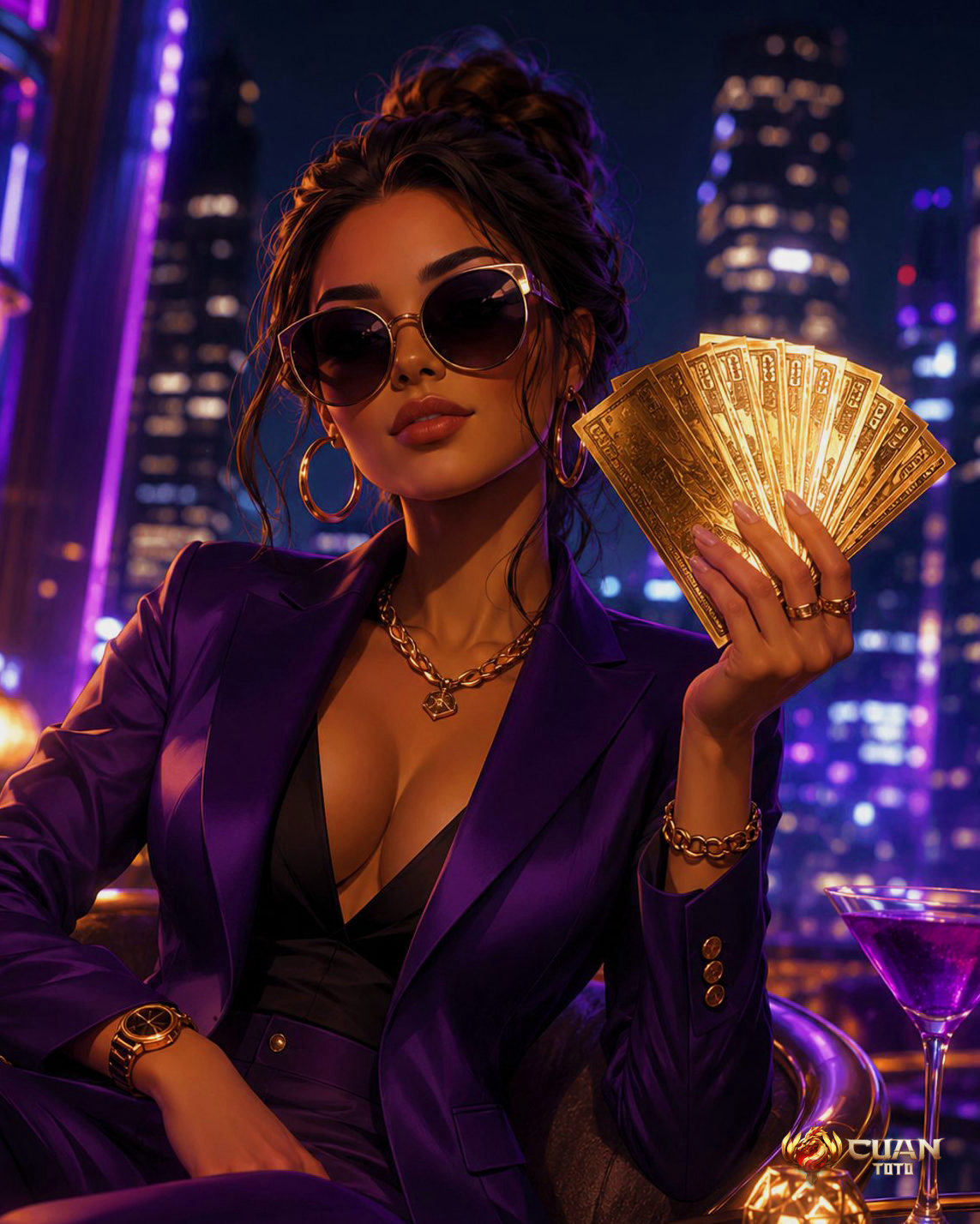 cuantoto casino live tai xiu terpercaya CUANTOTO - meja kasino kartu dan chips berkilau