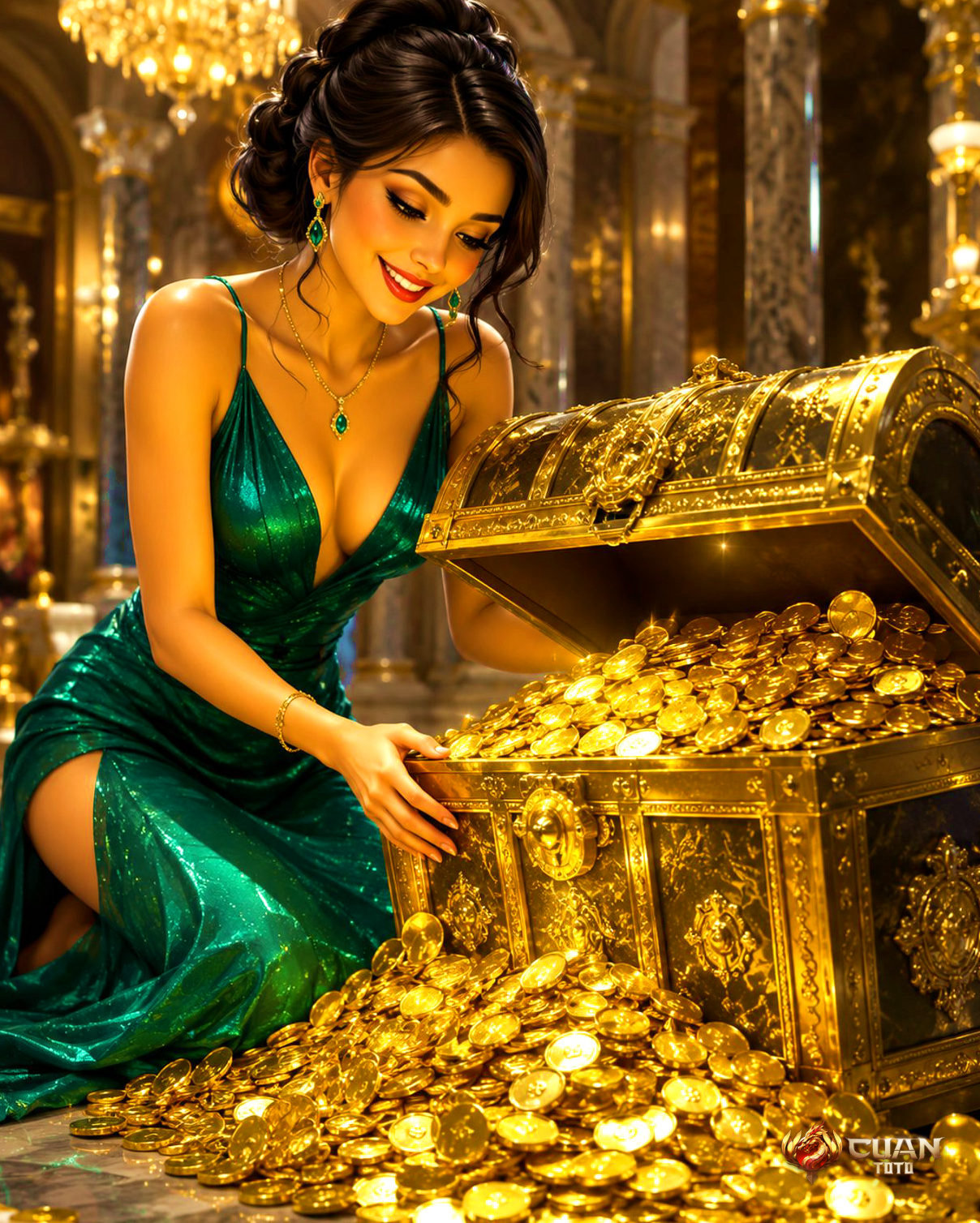 cuantoto casino online sicbo live dealer indonesia CUANTOTO - meja kasino kartu dan chips berkilau