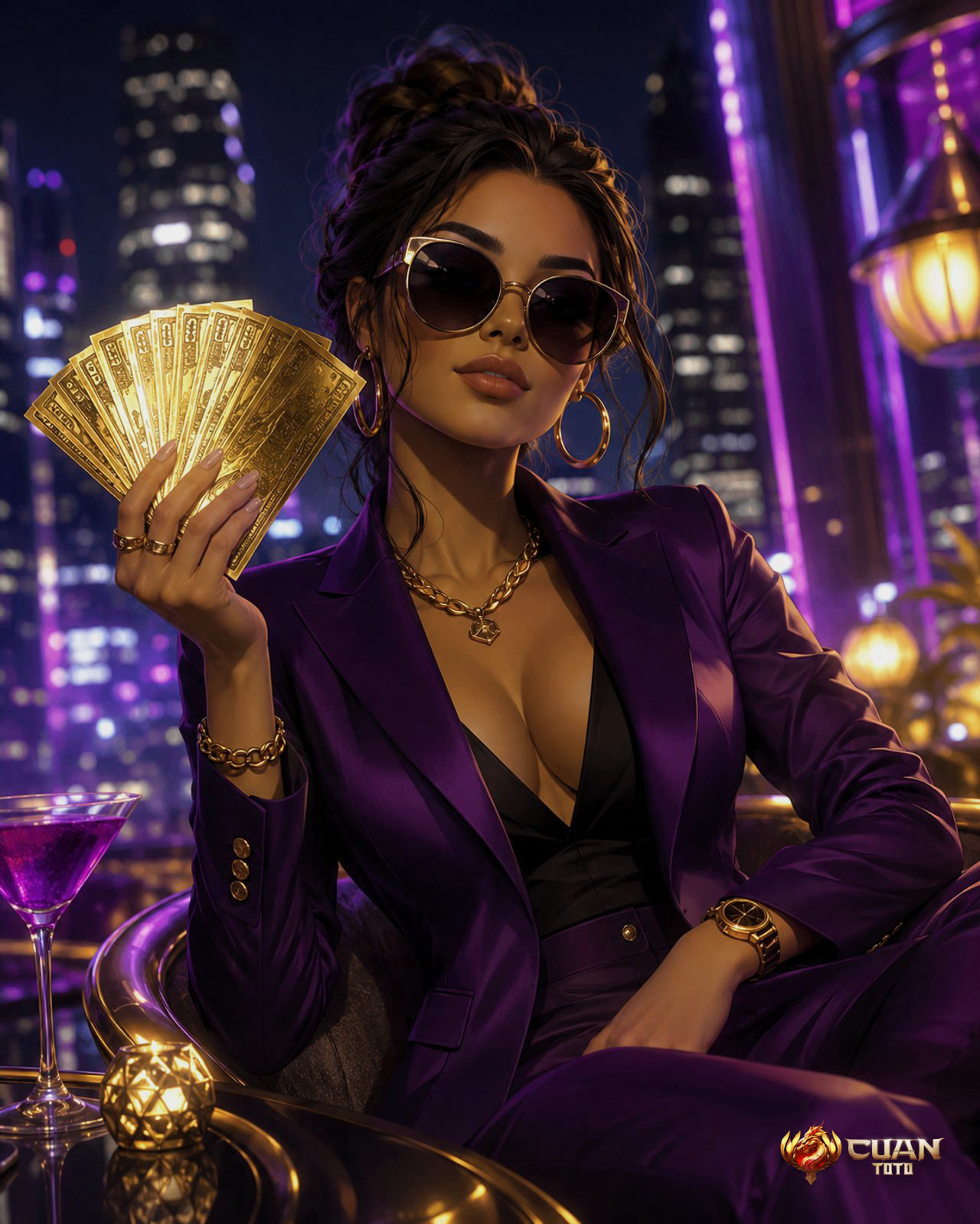 cuantoto casino online tembak ikan CUANTOTO - meja kasino kartu dan chips berkilau