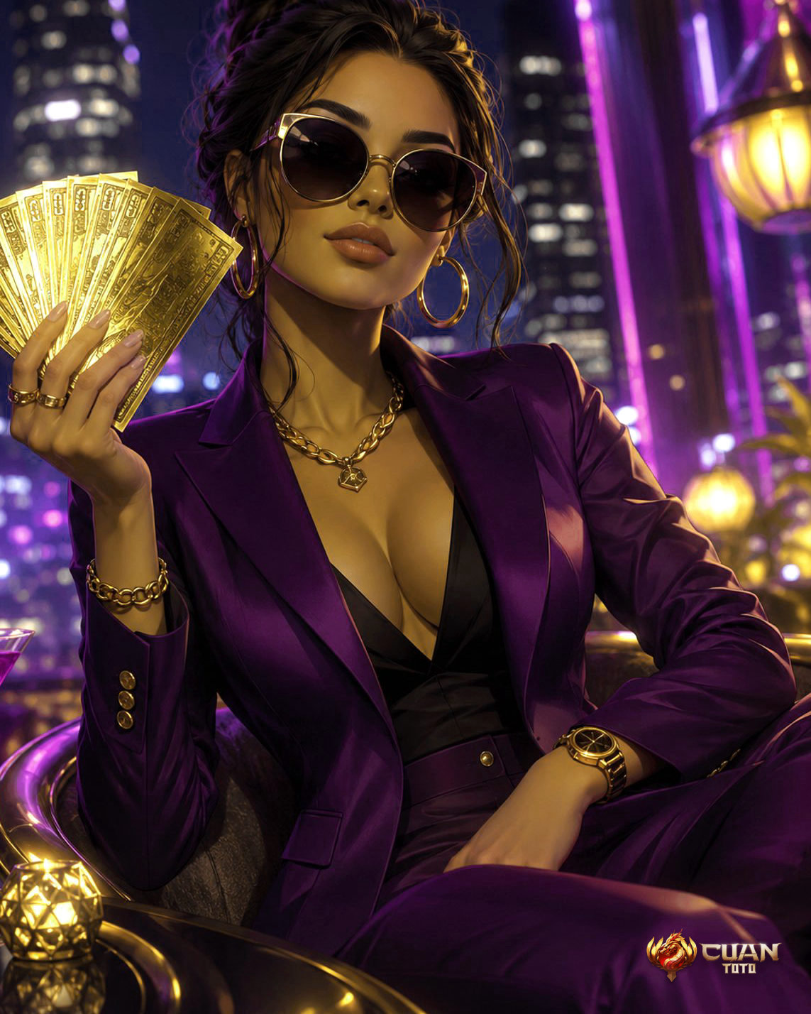 cuantoto casino sicbo pola dadu CUANTOTO - meja kasino kartu dan chips berkilau
